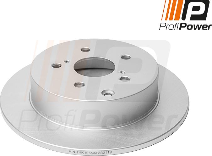 ProfiPower 3B2119 - Brake Disc autospares.lv