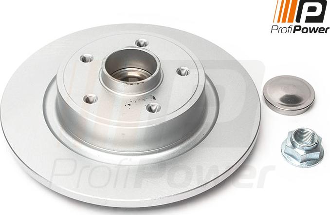 ProfiPower 3B2174K - Brake Disc autospares.lv