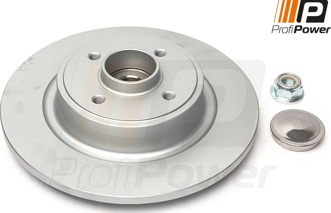 ProfiPower 3B2170K - Brake Disc autospares.lv