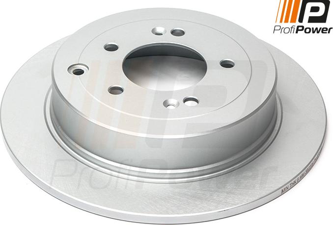 ProfiPower 3B2206 - Brake Disc autospares.lv