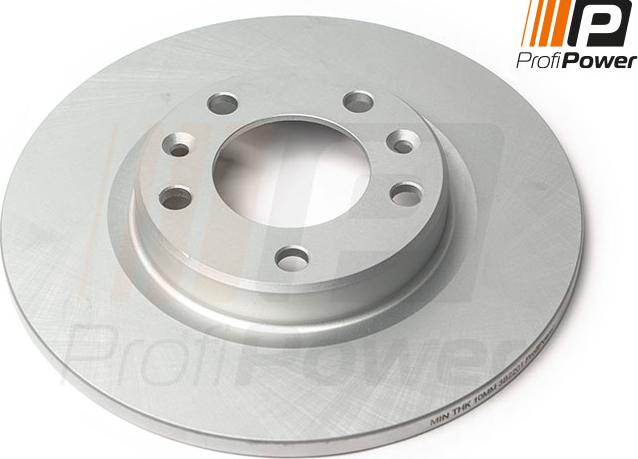 ProfiPower 3B2201 - Brake Disc autospares.lv