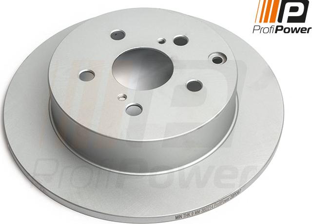 ProfiPower 3B2214 - Brake Disc autospares.lv