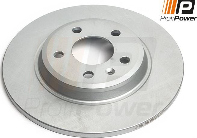 ProfiPower 3B2218 - Brake Disc autospares.lv