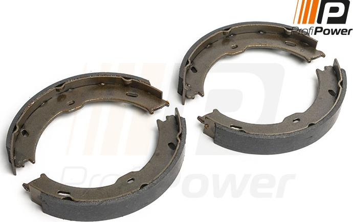 ProfiPower 2B0012 - Brake Shoe Set, parking brake autospares.lv