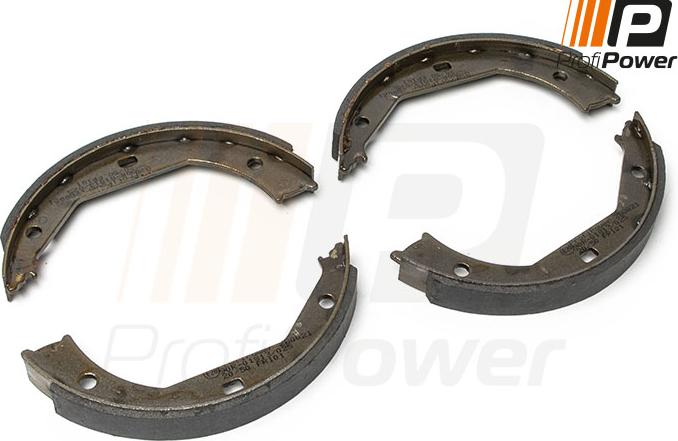 ProfiPower 2B0021 - Brake Shoe Set, parking brake autospares.lv