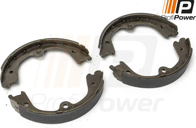 ProfiPower 2B0183 - Brake Shoe Set, parking brake autospares.lv