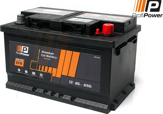 ProfiPower PP-650 EFB - Starter Battery autospares.lv