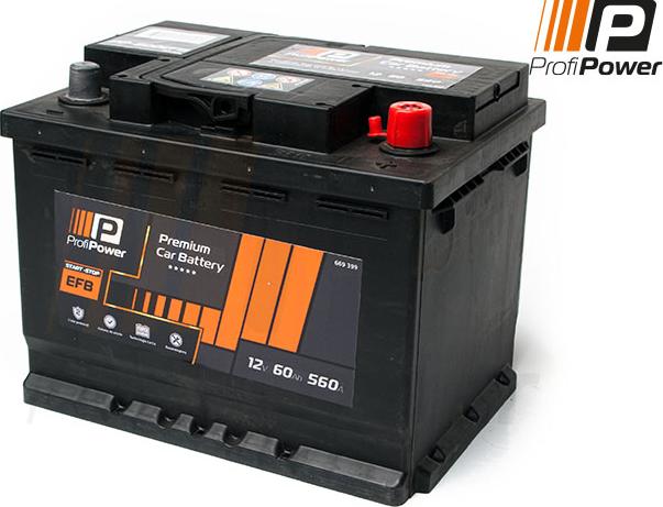 ProfiPower PP-600 EFB - Starter Battery autospares.lv