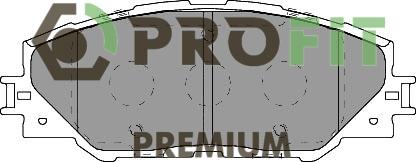 Profit 5005-4136 - Brake Pad Set, disc brake autospares.lv