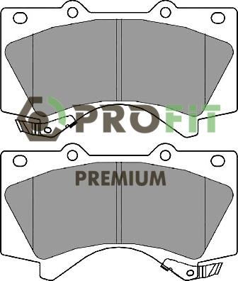 Profit 5005-4229 - Brake Pad Set, disc brake autospares.lv