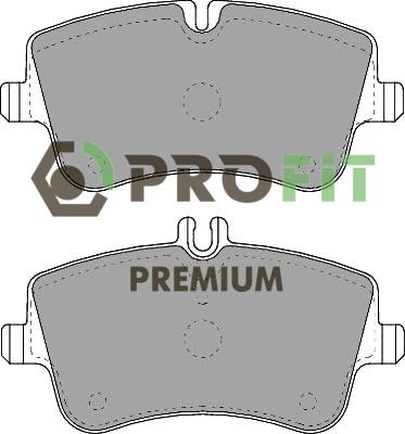 Profit 5005-1428 - Brake Pad Set, disc brake autospares.lv