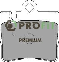 Profit 5005-1427 - Brake Pad Set, disc brake autospares.lv