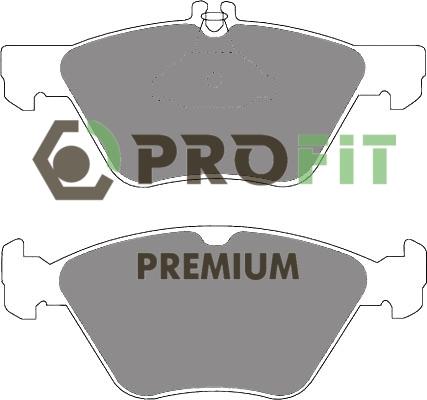 Profit 5005-1050 - Brake Pad Set, disc brake autospares.lv