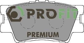 Profit 5005-2015 - Brake Pad Set, disc brake autospares.lv