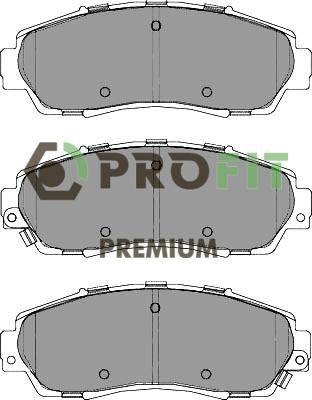 Profit 5005-2010 - Brake Pad Set, disc brake autospares.lv