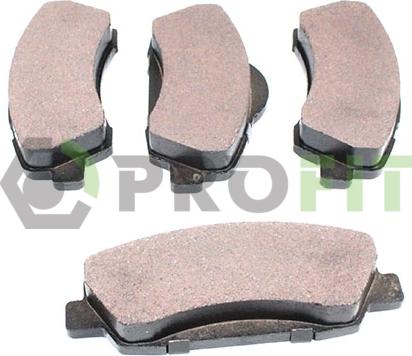 Profit 5000-4491 - Brake Pad Set, disc brake autospares.lv