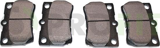 Profit 5000-4001 - Brake Pad Set, disc brake autospares.lv