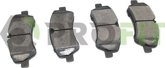 Profit 5000-4398 - Brake Pad Set, disc brake autospares.lv