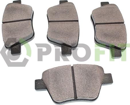 Profit 5000-4316 - Brake Pad Set, disc brake autospares.lv