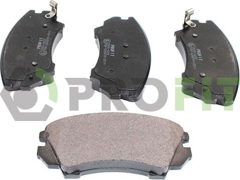 Profit 5000-4208 - Brake Pad Set, disc brake autospares.lv