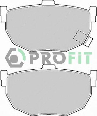 Profit 5000-0638 C - Brake Pad Set, disc brake autospares.lv