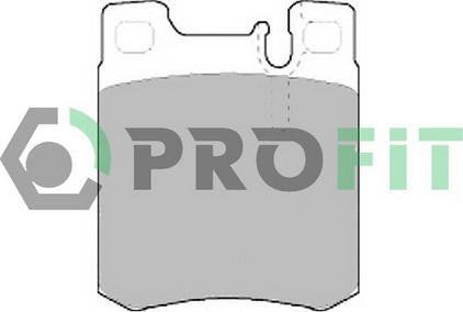 Profit 5000-0799 C - Brake Pad Set, disc brake autospares.lv