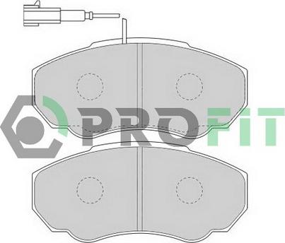 Profit 5000-1478 - Brake Pad Set, disc brake autospares.lv