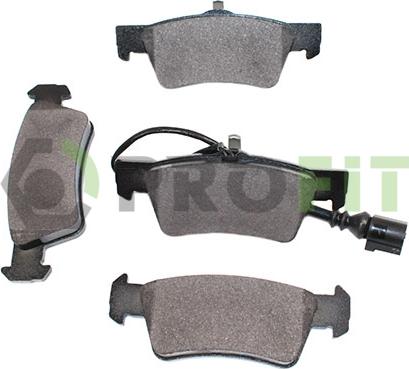 Profit 5000-1647 - Brake Pad Set, disc brake autospares.lv