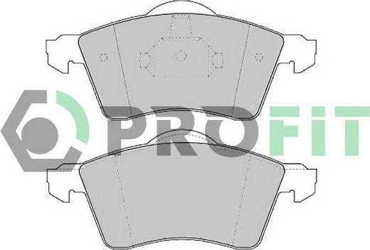 Profit 5000-1163 C - Brake Pad Set, disc brake autospares.lv