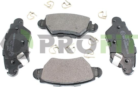 Profit 5000-1294 - Brake Pad Set, disc brake autospares.lv