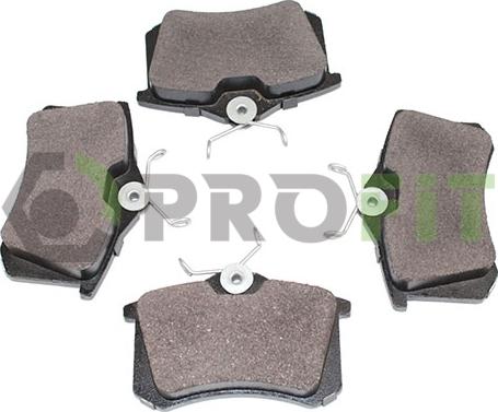 Profit 5000-1788 - Brake Pad Set, disc brake autospares.lv