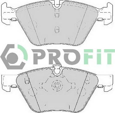 Profit 5000-1773 C - Brake Pad Set, disc brake autospares.lv