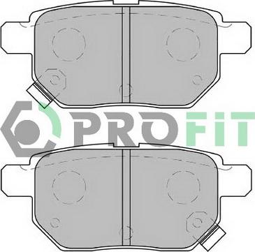 Profit 5000-2013 - Brake Pad Set, disc brake autospares.lv