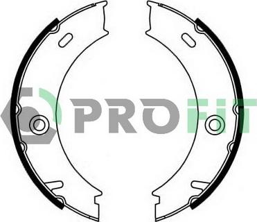 Profit 5001-0625 - Brake Shoe Set autospares.lv