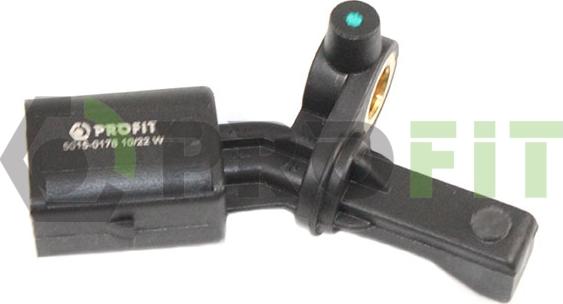 Profit 5015-0178 - Sensor, wheel speed autospares.lv