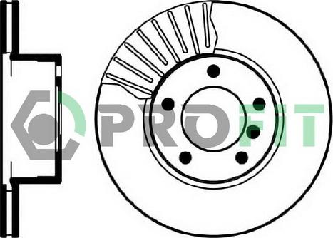 BSF 11357V - Brake Disc autospares.lv