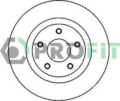 Profit 5010-2019 - Brake Disc autospares.lv