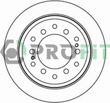 Profit 5010-2015 - Brake Disc autospares.lv