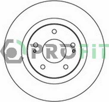 Profit 5010-2017 - Brake Disc autospares.lv