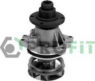 Profit 1701-0502 - Water Pump autospares.lv