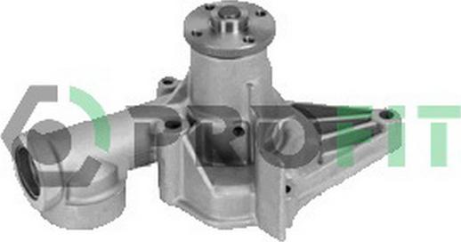 Profit 1701-0697 - Water Pump autospares.lv