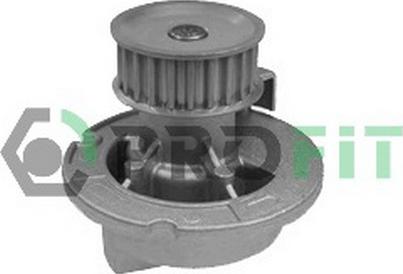 Profit 1701-0727 - Water Pump autospares.lv