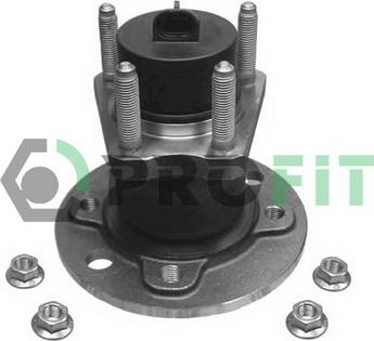 Profit 2501-3409 - Wheel hub, bearing Kit autospares.lv