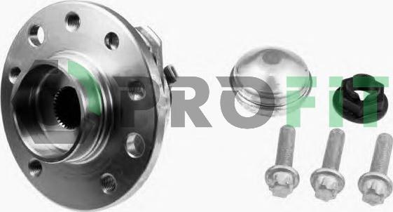 Profit 2501-3651 - Wheel hub, bearing Kit autospares.lv