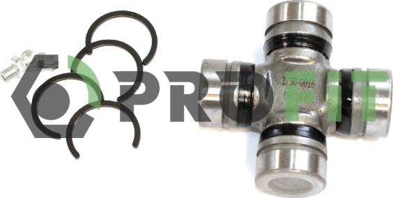 Profit 2750-0016 - Flexible disc, propshaft joint autospares.lv