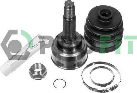 Profit 2710-1026 - Joint Kit, drive shaft autospares.lv