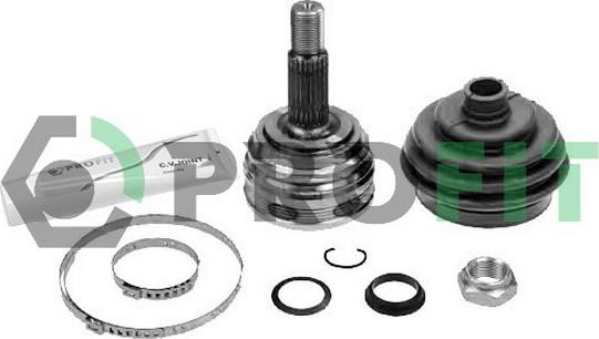 Profit 2710-1021 - Joint Kit, drive shaft autospares.lv