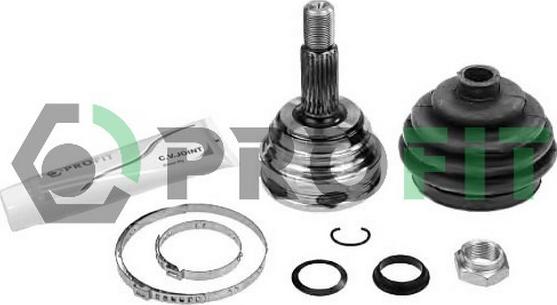 Profit 2710-1190 - Joint Kit, drive shaft autospares.lv