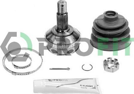 Profit 2710-1222 - Joint Kit, drive shaft autospares.lv