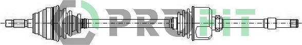 Profit 2730-0007 - Drive Shaft autospares.lv